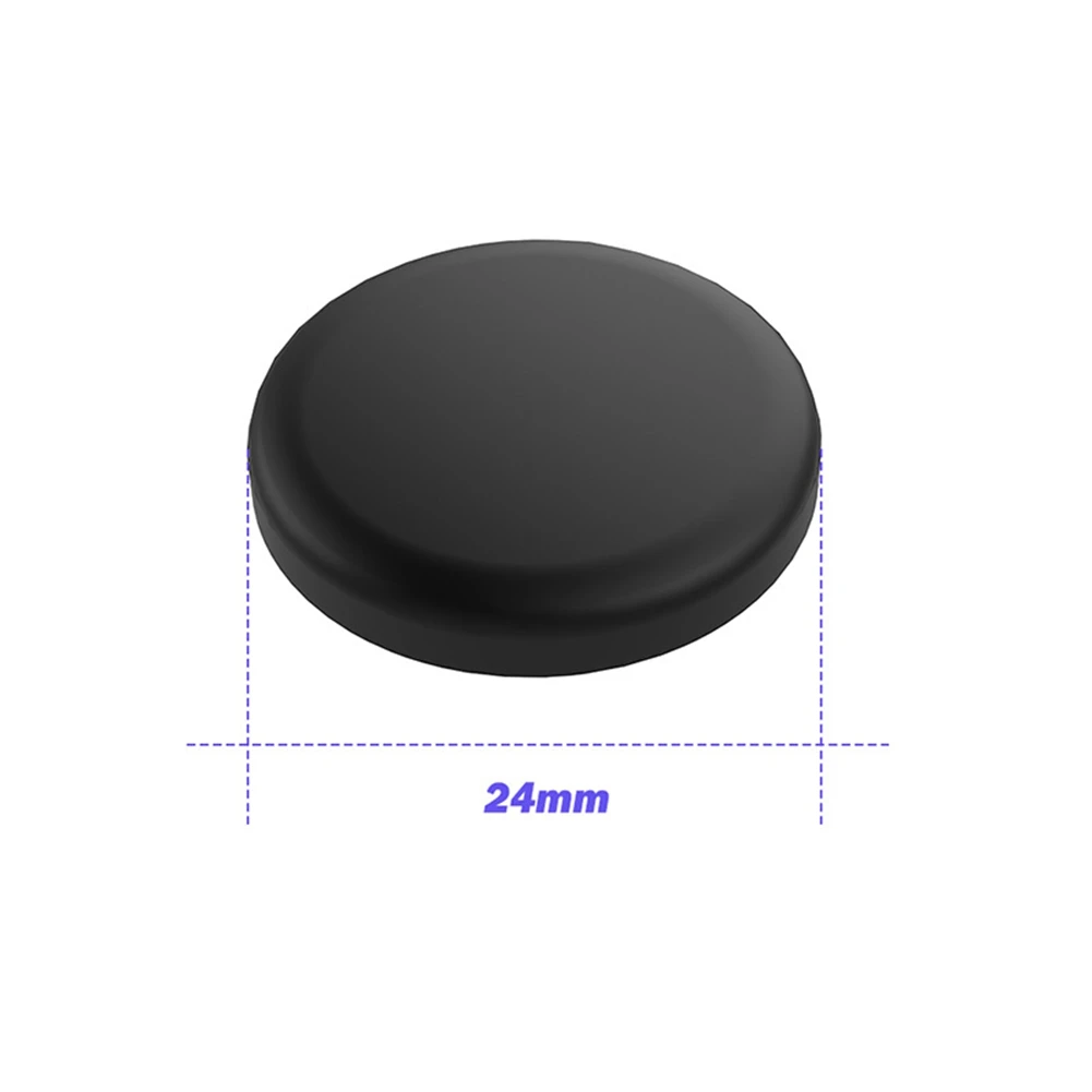 popop 14Pcs Mini HitBox Arcade Fight Stick Switch Button Caps Mechanical Keycap for Kailh Choc Low-Profile Switch V1 Black