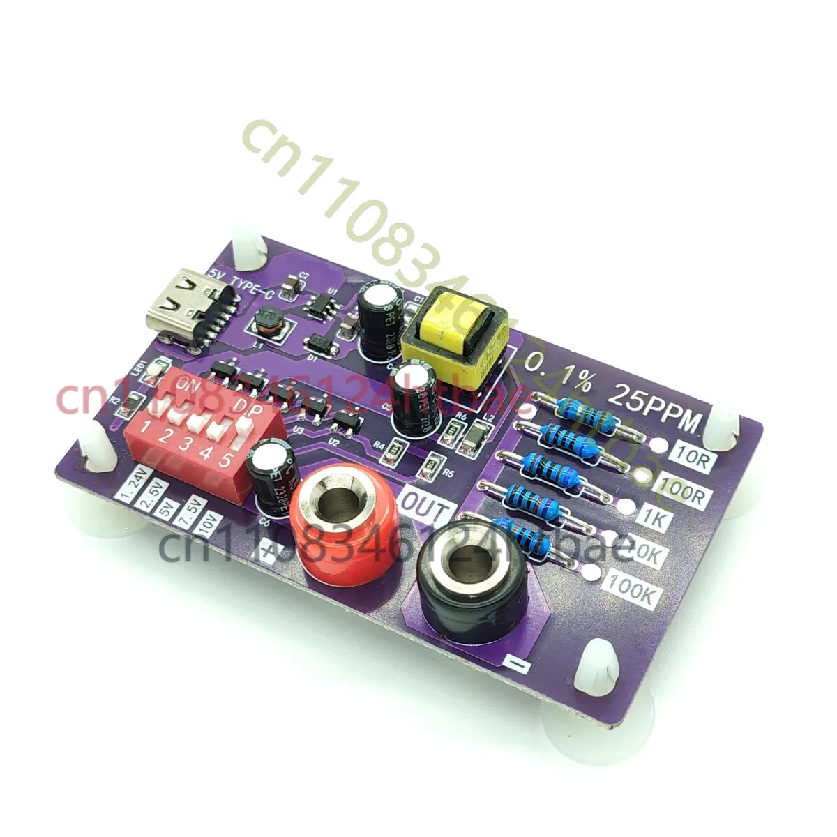 

Calibration Resistor Module 5-Channel 5-Gear Precision Voltage Reference Board