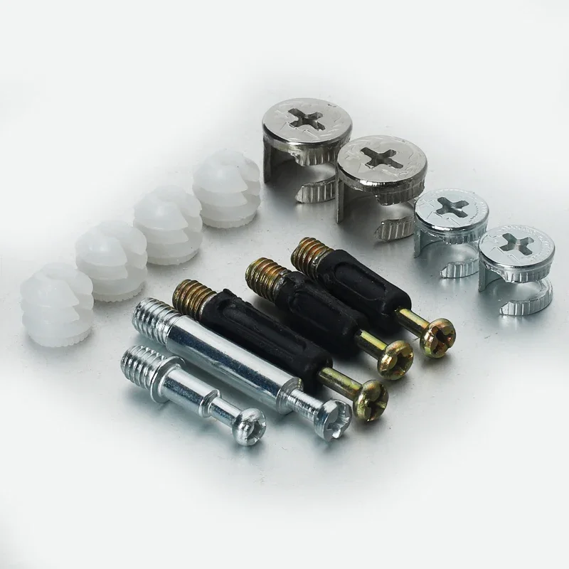 

20pcsThickening 3 in1 Furniture Connecting Hardware Set Cam Screw Eccentric Wheel Nut Cam Lock Nut for Wardrobe Splicing Cabinet