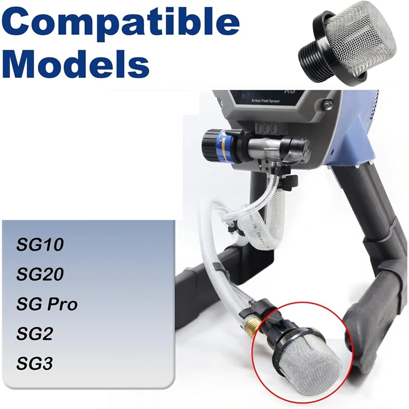

Набор сменных фильтров для фильтров распылителей краски, 288716, впускная сетчатая резьба и 8 шт. 288749, 60 сетчатых фильтров-распылителей-A27R