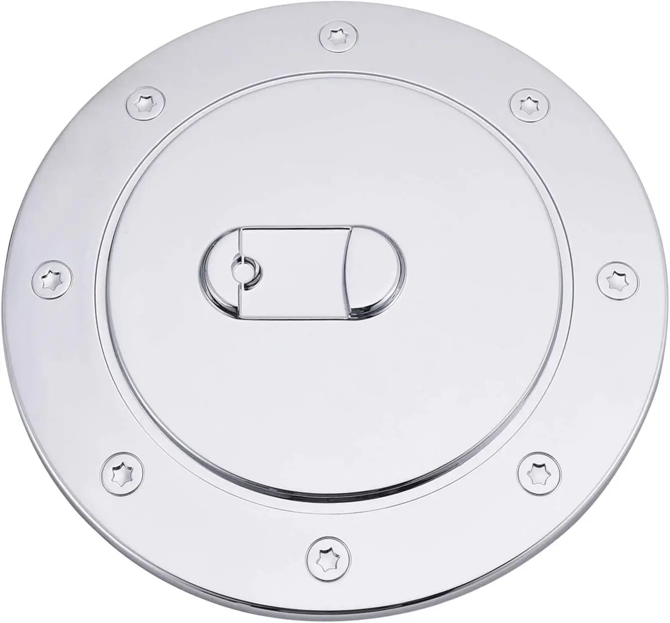 

Chrome Fuel Filler Gas Door Cover for 1999-2006 Chevy Silverado Suburban Tahoe GMC Sierra Yukon XL Cadillac Best Value Parts