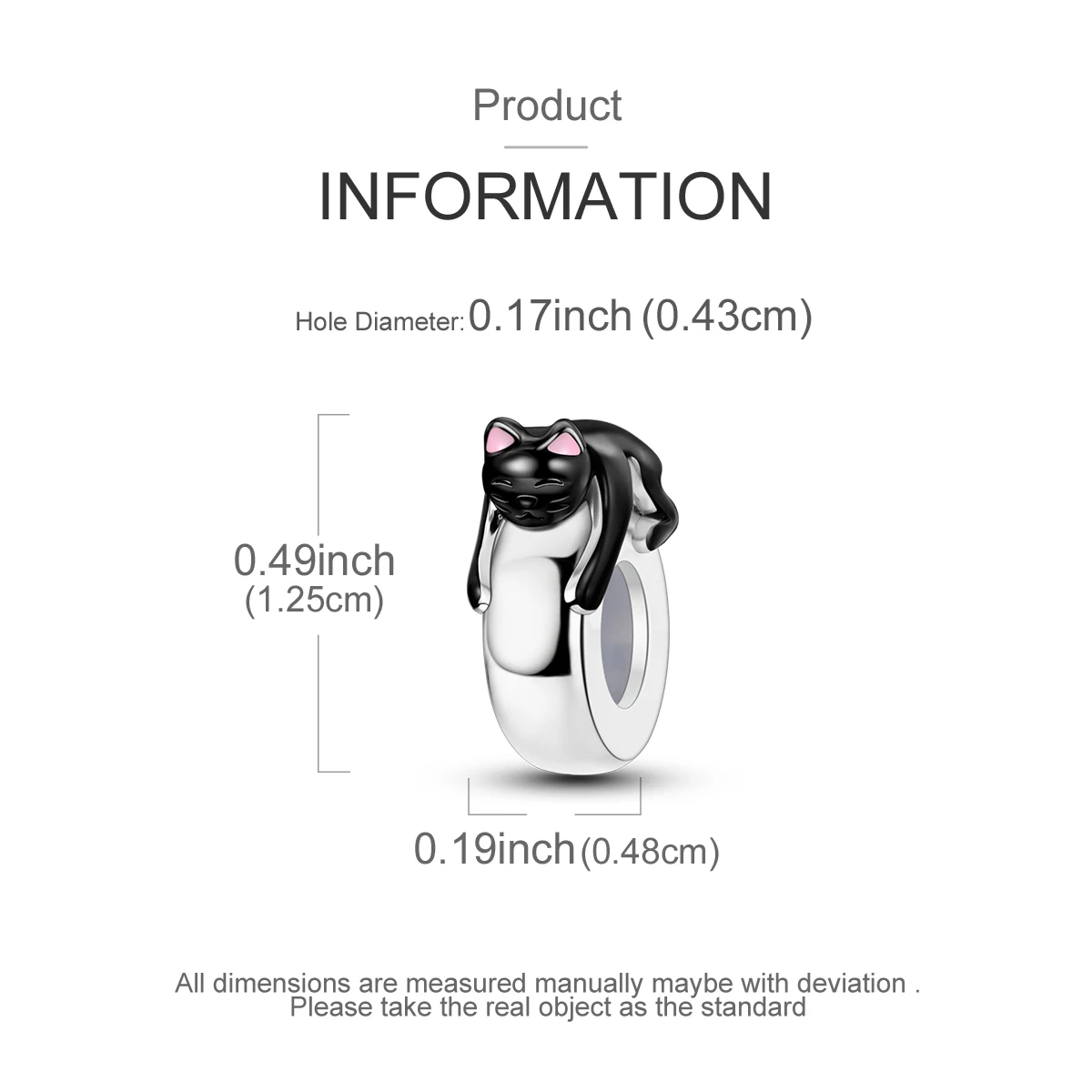 Charms passend für Originalperlen, 925er Sterlingsilber-Clip-Charms, Zirkon-Silikon-Abstandshalterperlen, passend für Armbänder, Damen-DIY-Geschenk – Detail 7
