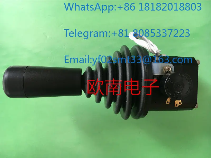 S50JLK-XI-11R1G Single Axis Industrial Joystick 10K Potentiometer With Center Detect Micro Switch ±30° Spring Return Control