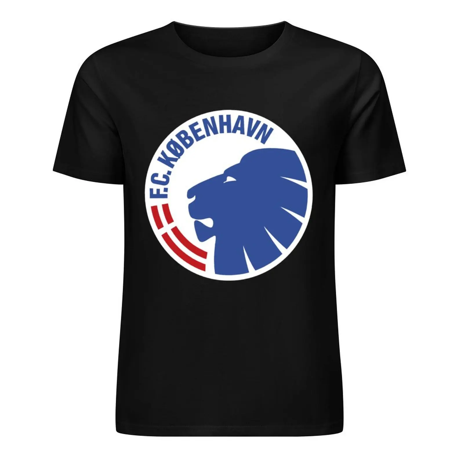 Футболка для футбольного клуба Копенгагена, футболки с графическим принтом, большие размеры, эстетическая одежда, одежда для мужчин