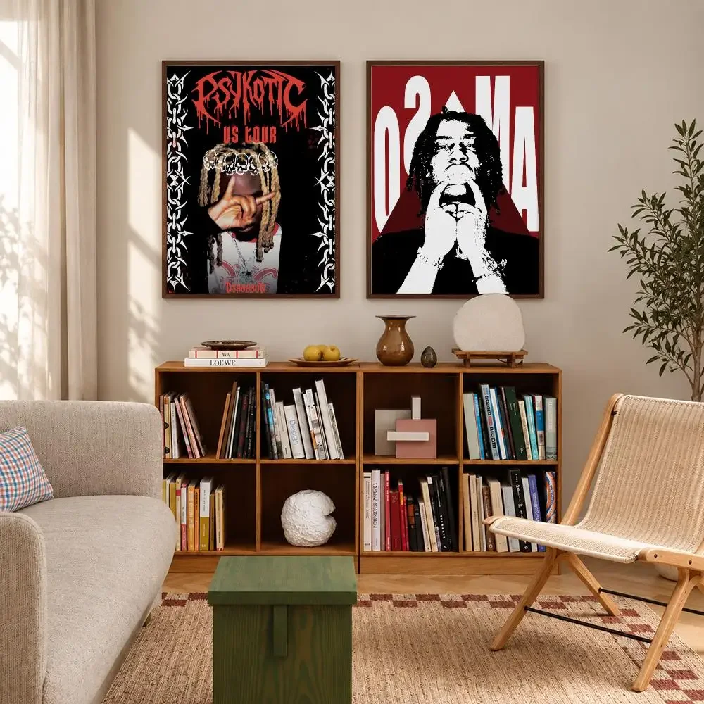 Underground Hip-Hop Rap Artist OsamaSon Still Slime Poster Self‑Adhesive Waterproof Wall Art Home Decor