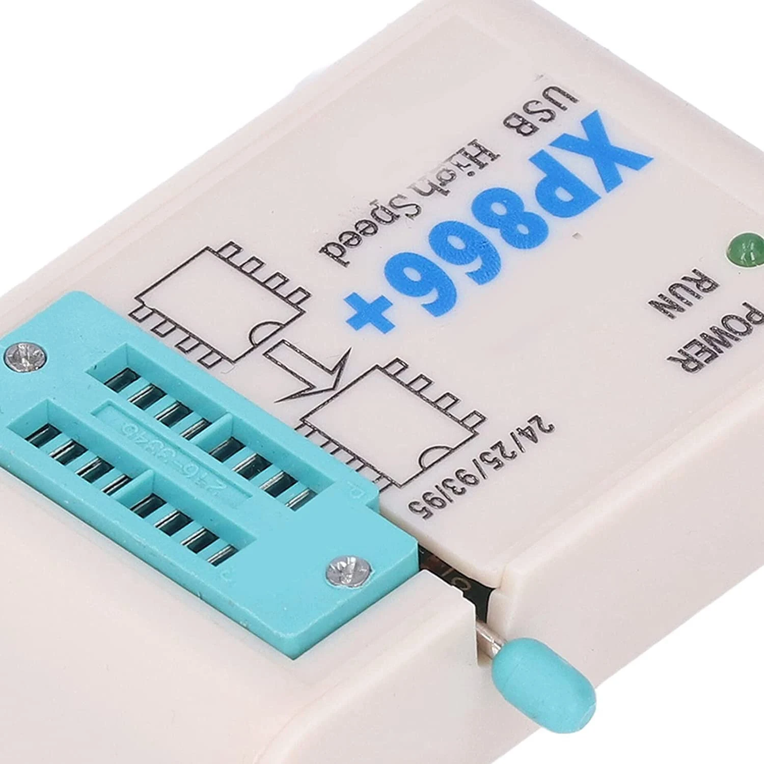 SPI Programmable Logic Circuit High-Speed Programmer Fast Read and Write XP866+ Widely Compatible with 12 Sockets