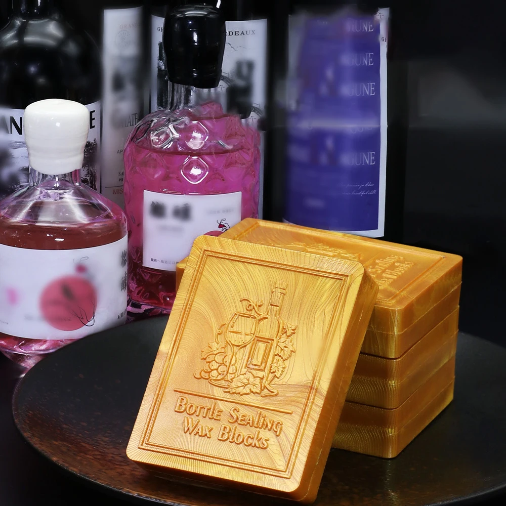 45g Sealing Wax For Red Wine Bottle Mouth 66 * 48 * 15mm Bottle And Jar Sealing Food Grade Sealing Wax