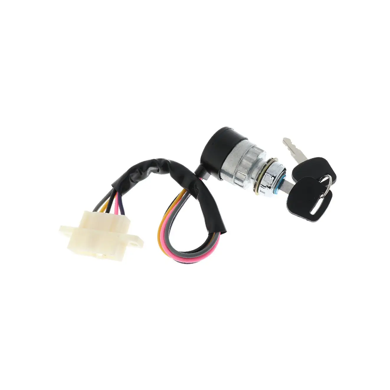 Universal Ignition Switch Lock+2 Keys 6 Points for Truck Farm Vehicles