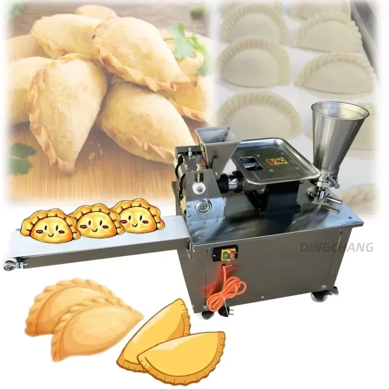 for Industrial Big Size Meat Pie Making Machine Automatic Dumpling Samosa Making Machine Maquina Para Hacer Empanadas Making