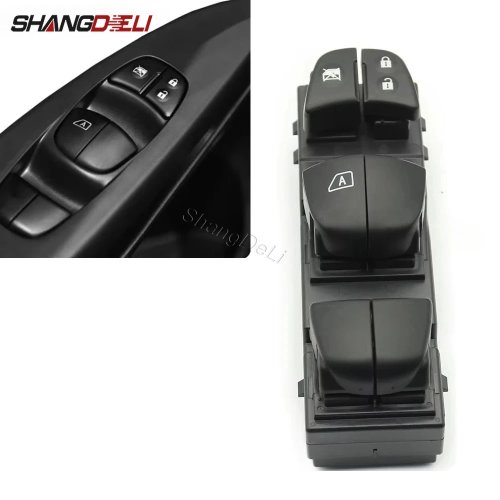 

1PC Power Window Lifter Control Switch Regulator Button For Nissan Juke Altima Tiida Sylphy X-Trail Qashqai Rogue 2010-2015 2016