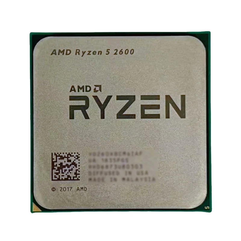 Afbeelding 6: AMD Ryzen 5 R5 2600 3,4GHz 6-Core 12-Core CPU-processor Socket AM4