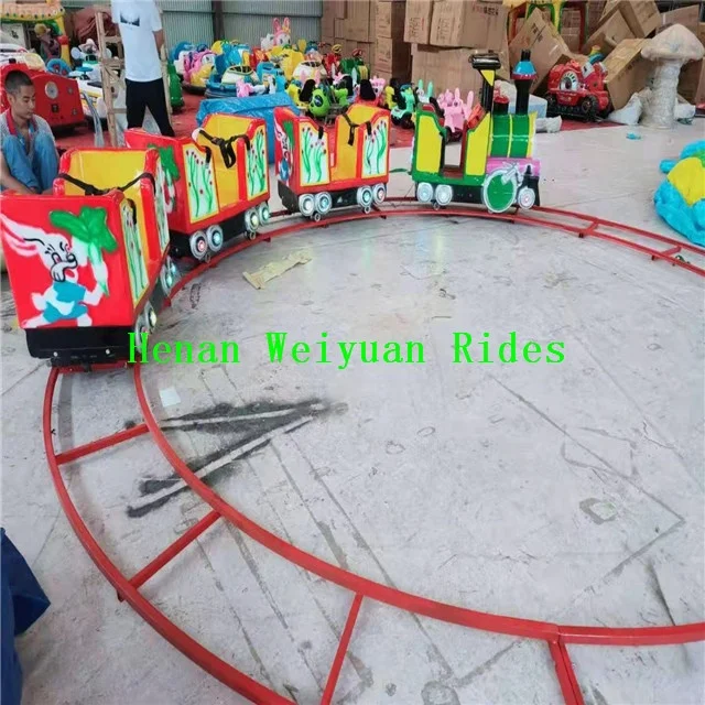 Theme Park Electric  Kiddie Amusement Rides Tomas Train Attractions