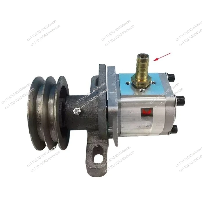 3 Series Gear Pump 306 Hydraulic Oil Pump Single Groove Double Groove Pump Base Wheel