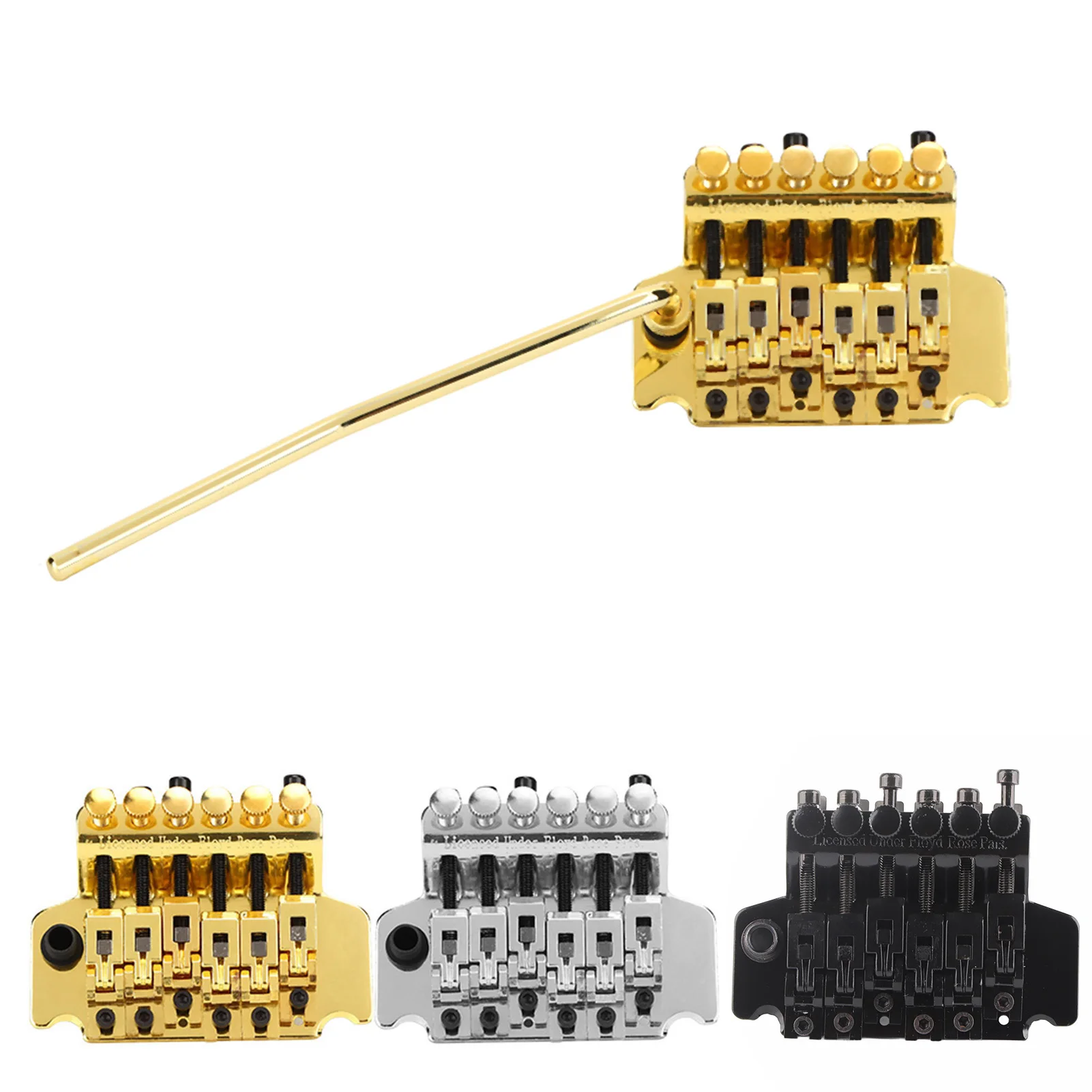 Tremolo Bridge System Double Rocking Spring Stabilizer Device for Electric Guitar Tremolo Bridge System Guitar Spring Stabilizer