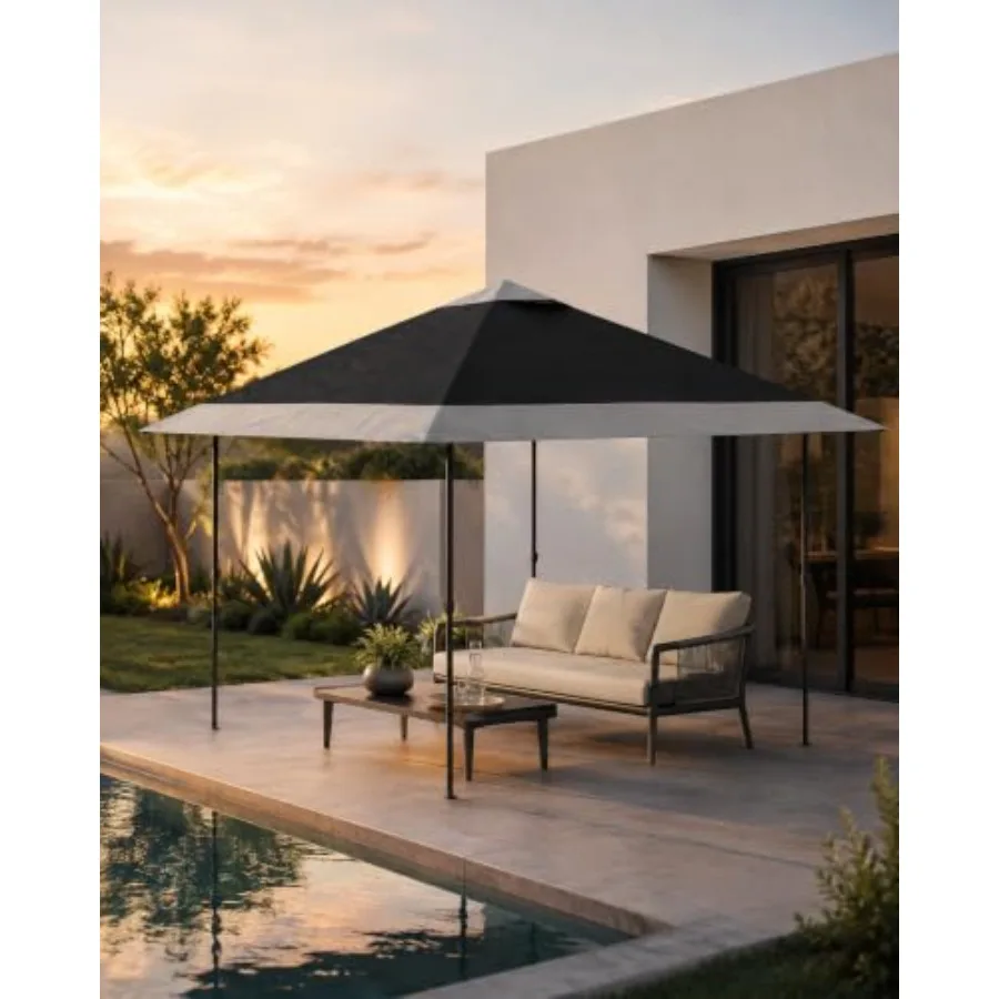 Feet Gazebo Canopy - Dark Gray/Light Gray