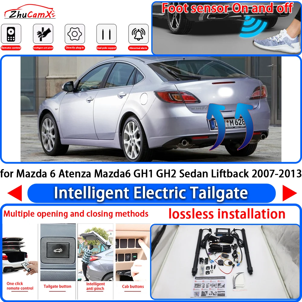 

for Mazda 6 Atenza Mazda6 GH1 GH2 Sedan Liftback 2007-2013 Power Liftgate Trunk Electric Suction Tailgate Tail Gate Lift Strut