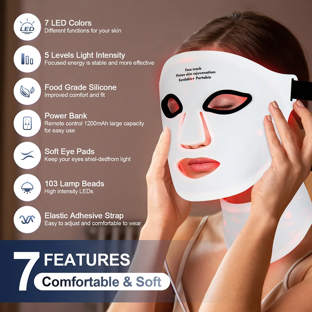 7-Color LED Face Mask 2