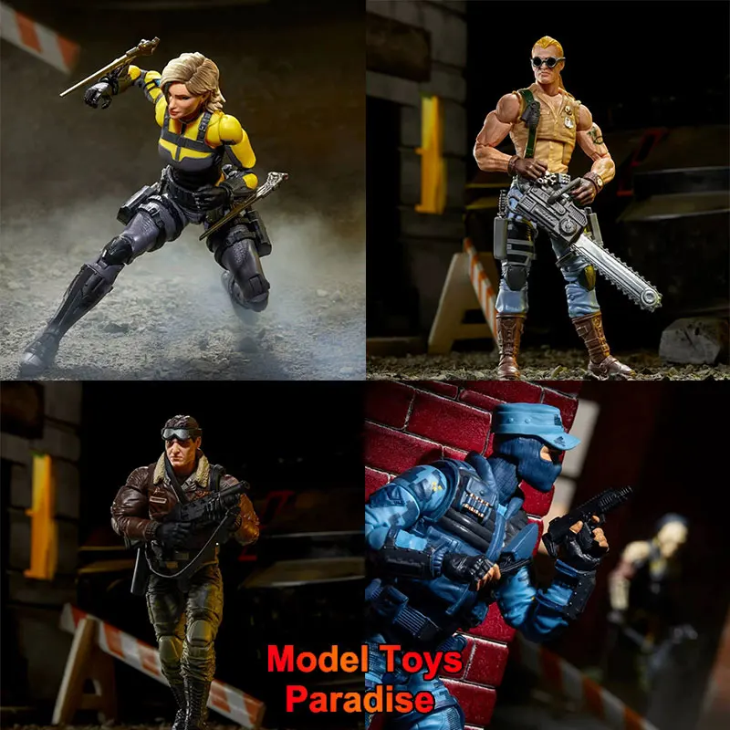 1/12 Men Women Soldier Ripper Hawk General Spiral Shockwave Special Force Full Set 6inch Action Figure Collectible Toys Gifts