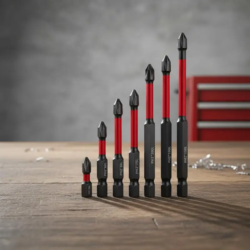 Anti Slip Bits Magnetic Screwdriver Bit Set Alloy Steel Impact Resistance Bits Phillip Suitable For Electric Drills