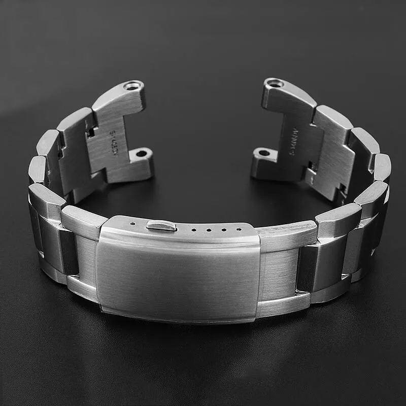 For Casio G-SHOCK GST-B100 W300 precision steel watch chain GST-410 310 S110 W130L 400G S310 S210 S120 series metal watch band