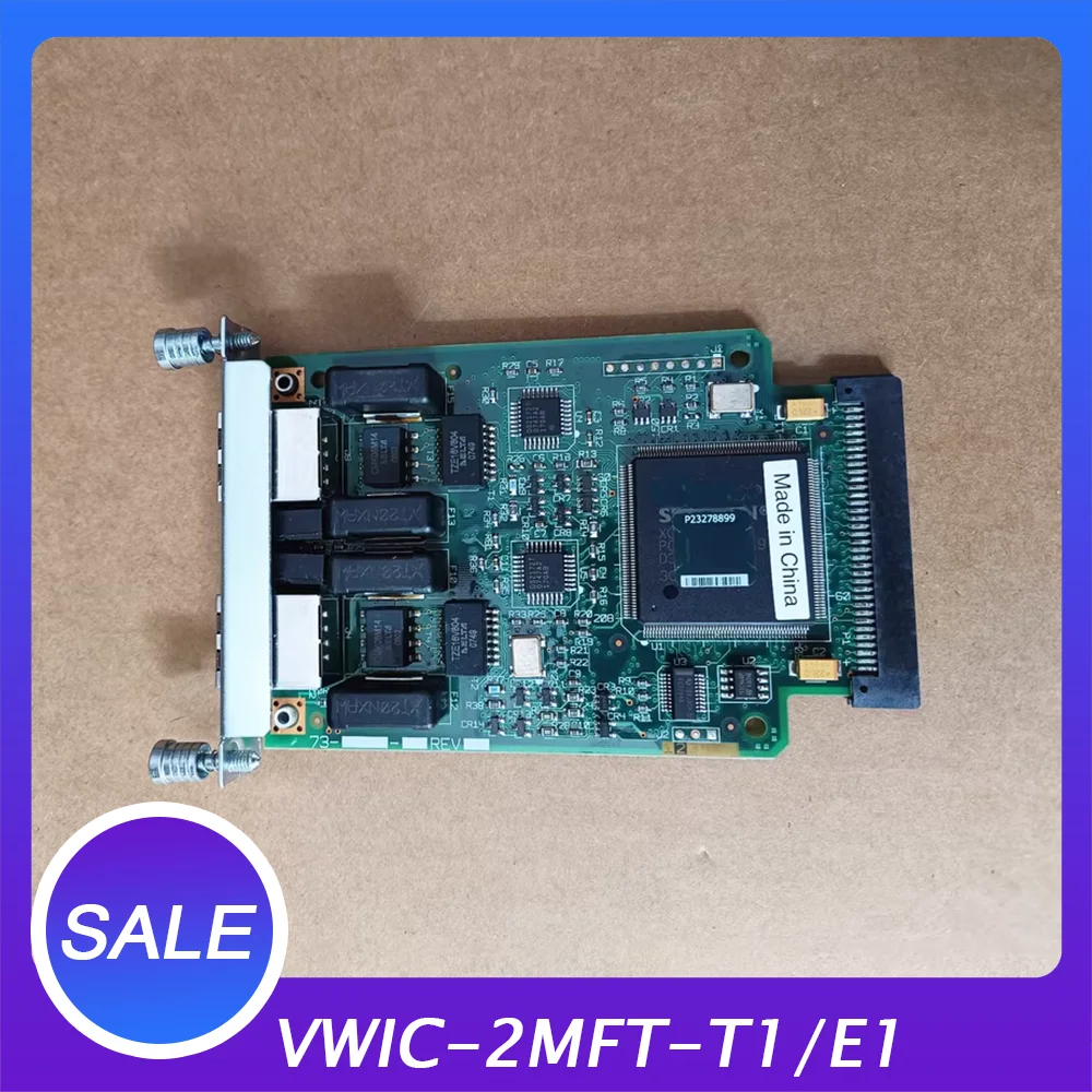 

Voice expansion module interface card VWIC-2MFT-T1/E1