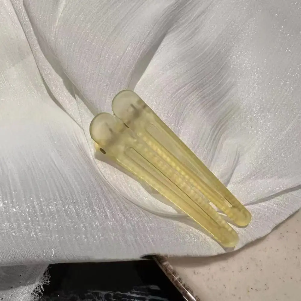 女性カラフルなつや消しカモノハシヘアクリップ帽子ヘアアクセサリー固定ヘアヘアピン頭飾り新キャンディーカラーバレッタ