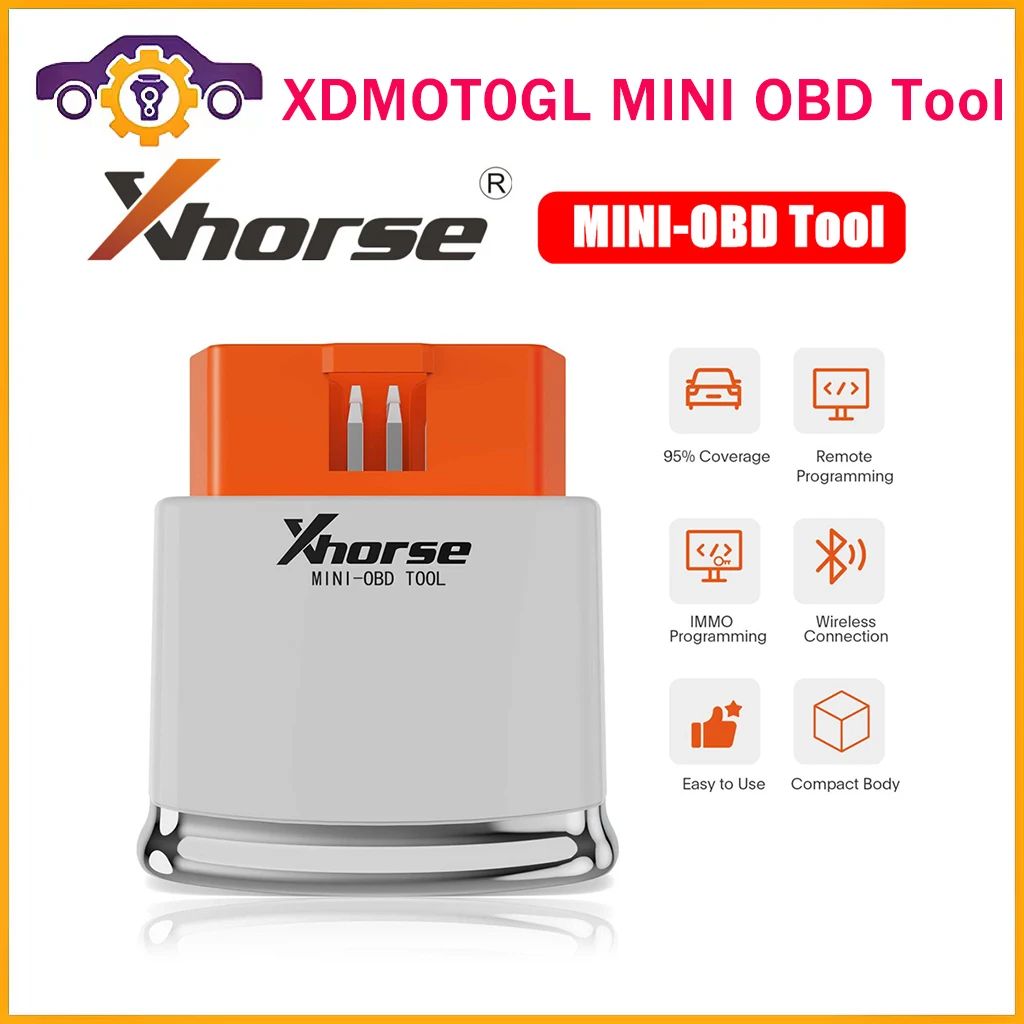 2024 New Xhorse MINI OBD FT-OBD Tool XDMOT0GL for Toyota Add Key & All Key Lost OBD Programming