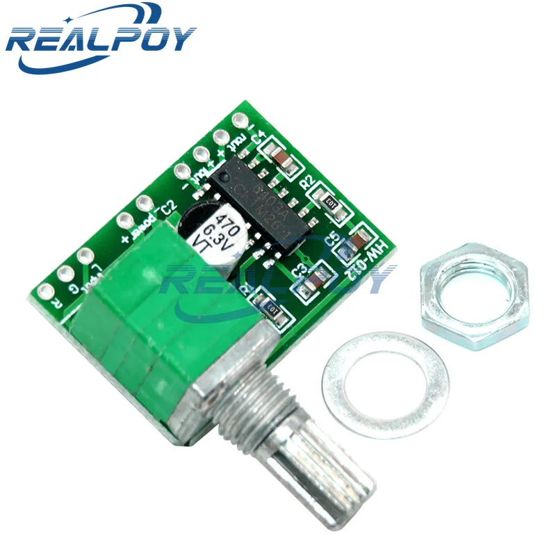 Bluetooth 5.0 PAM8403 Super Mini Digital Amplifier Board 2 * 3W 5W Class D Digital 2.5V To 5V Small Stereo Amp Amplifier Board