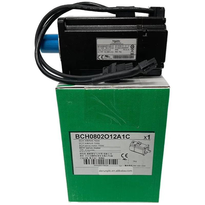 Brand New Original Sero Motor 750W BCH0802012A1C No Oil Seal w Key 20 Bit Encoder in Stock