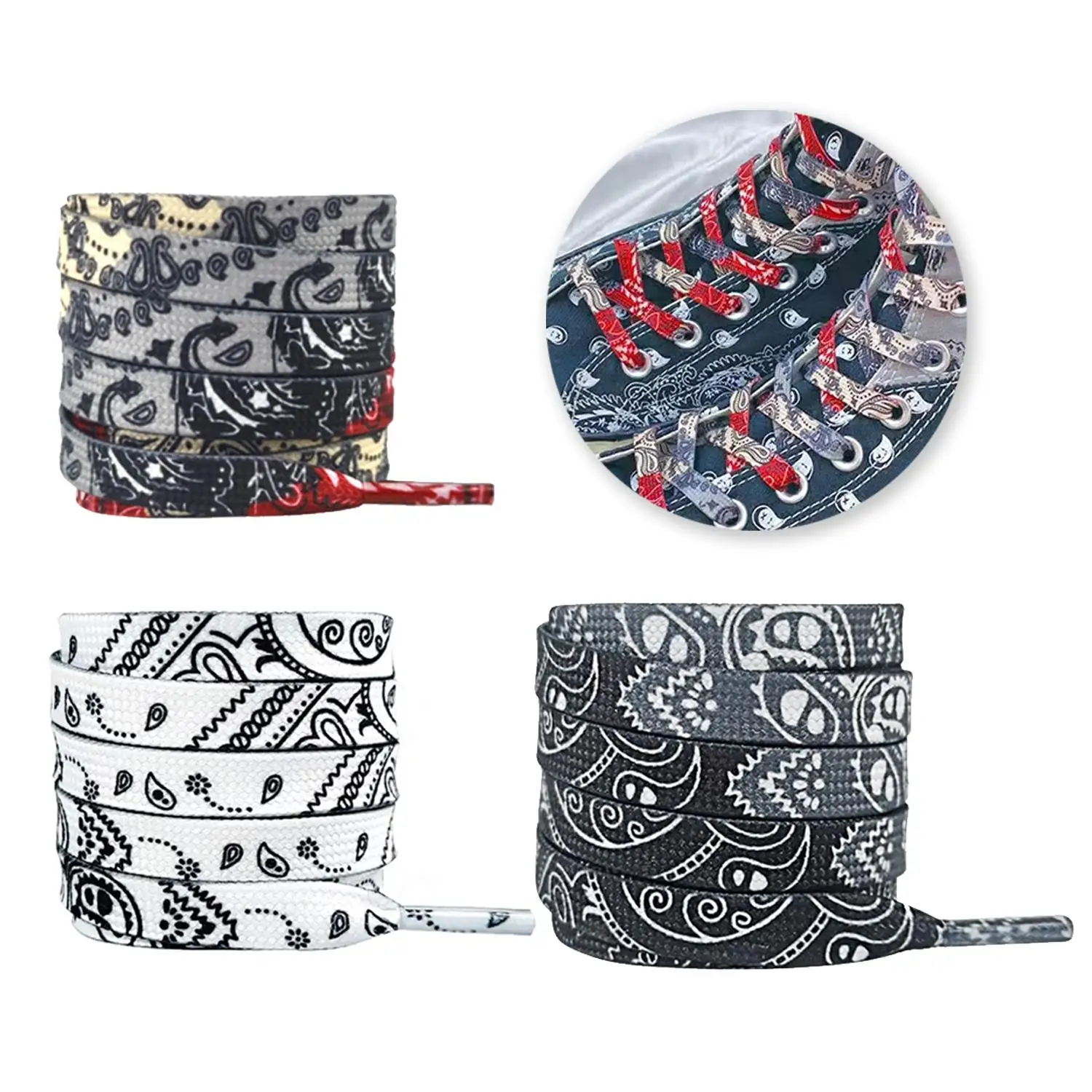 

1Pair Unisex Flat Shoelaces For Sneakers Colored Sport Casual Basketball Shoes Laces Women Men Shoestrings Shoes Accessories