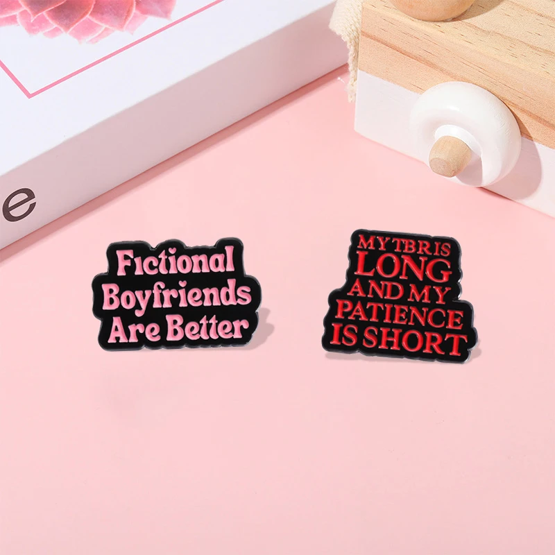 Love Quotes Enamel Pins Custom I Bet You Think About Me Brooches Lapel Badges Funny Jewelry Gift for Kids Friends