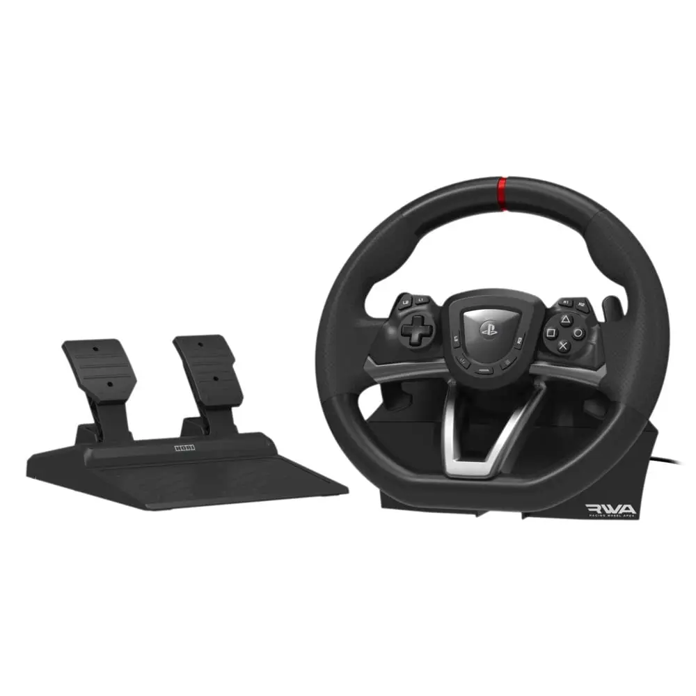 

Racing Wheel Apex для Playstation 5 PlayStation 4 и ПК — официально лицензированное Sony — совместимо с Gran Turismo 7.