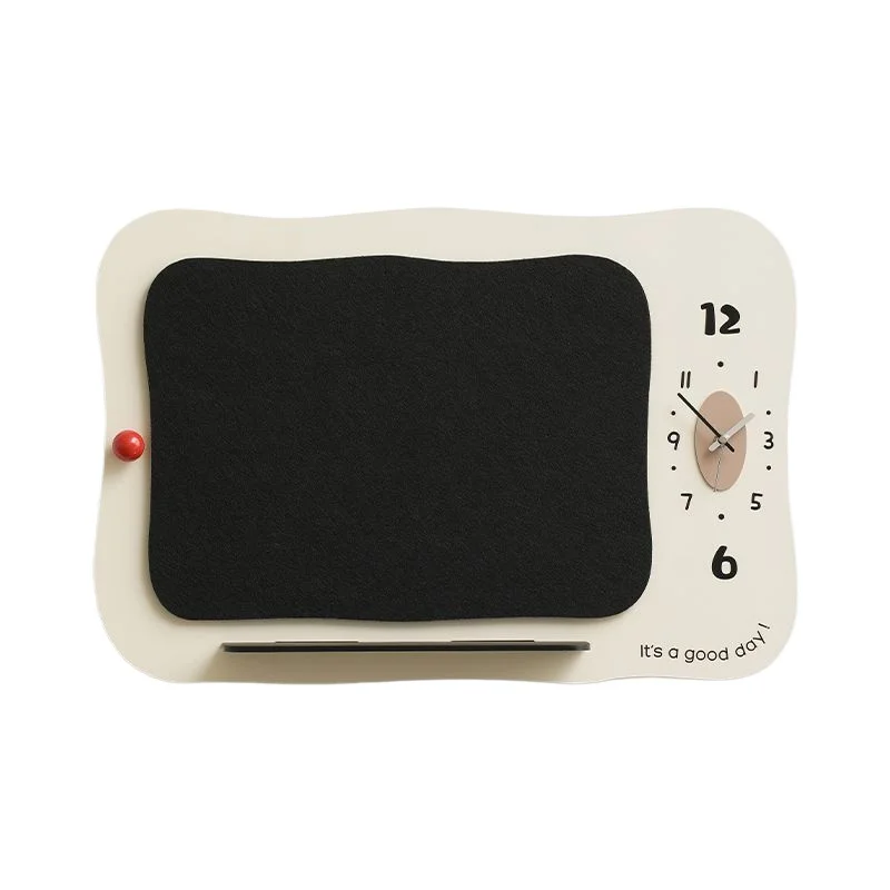 

Felt board display board bedroom photo wall living room clock decoration crea ive message
