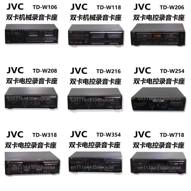 Dual-card deck player recorder, vintage tape player, 80% new dual-layer stereo recording and playback system