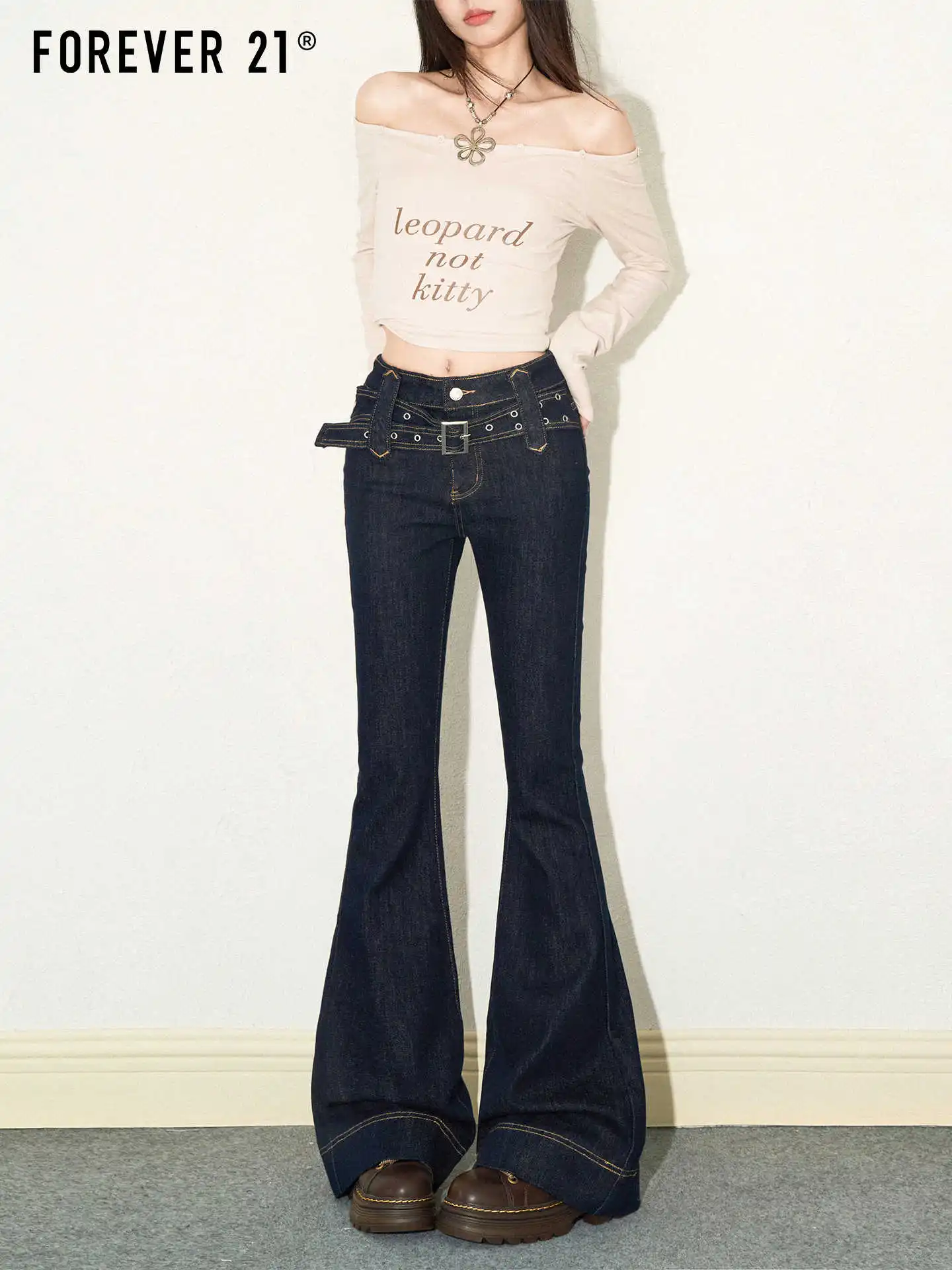 

Женские синие готические расклешенные джинсы Harajuku Aesthetic Y2k, японские джинсовые брюки с высокой талией, ковбойские брюки, винтажная тройная одежда