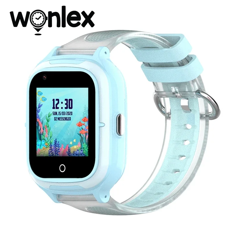 

Wonlex KT23 Plus Smart Watch Children Camera 4G GPS Tracker Kids Whatsapp Child SOS Anti-Lost SmartWatches Android8.1