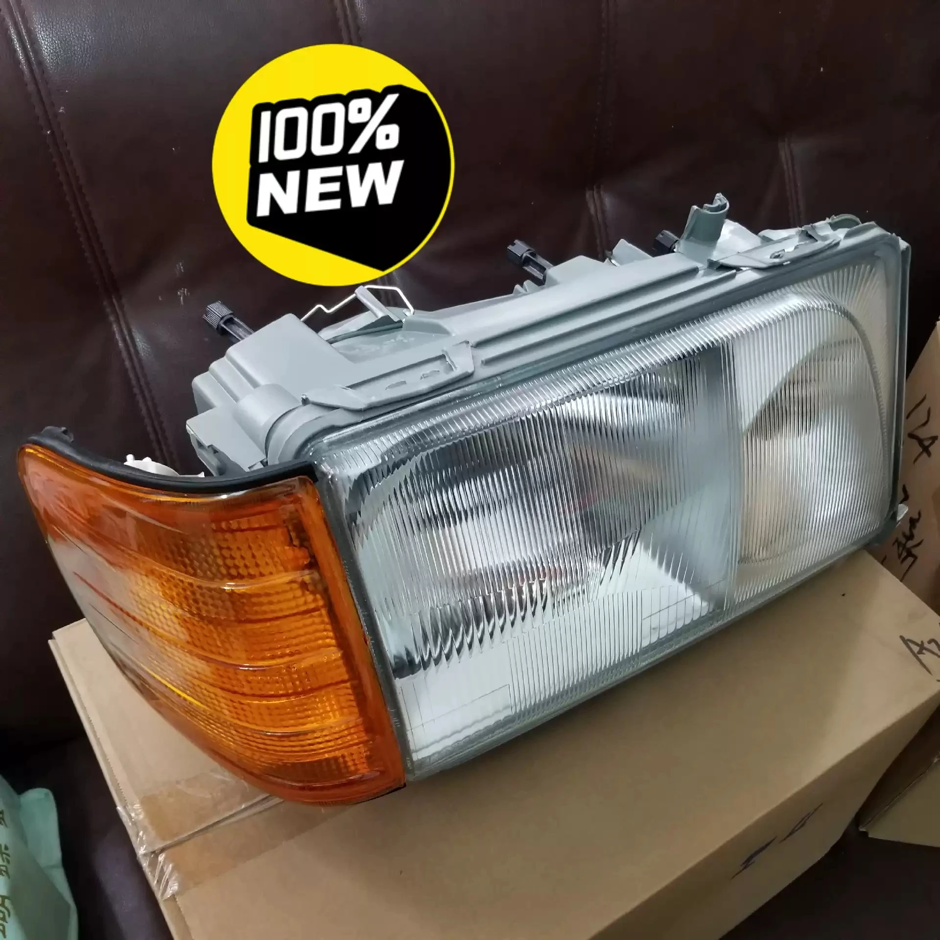 For Mercedes Benz W126 260sel 300sel 500sel 560sel LED Headlight DRL Daytime Running Light Turn Signal car accessories