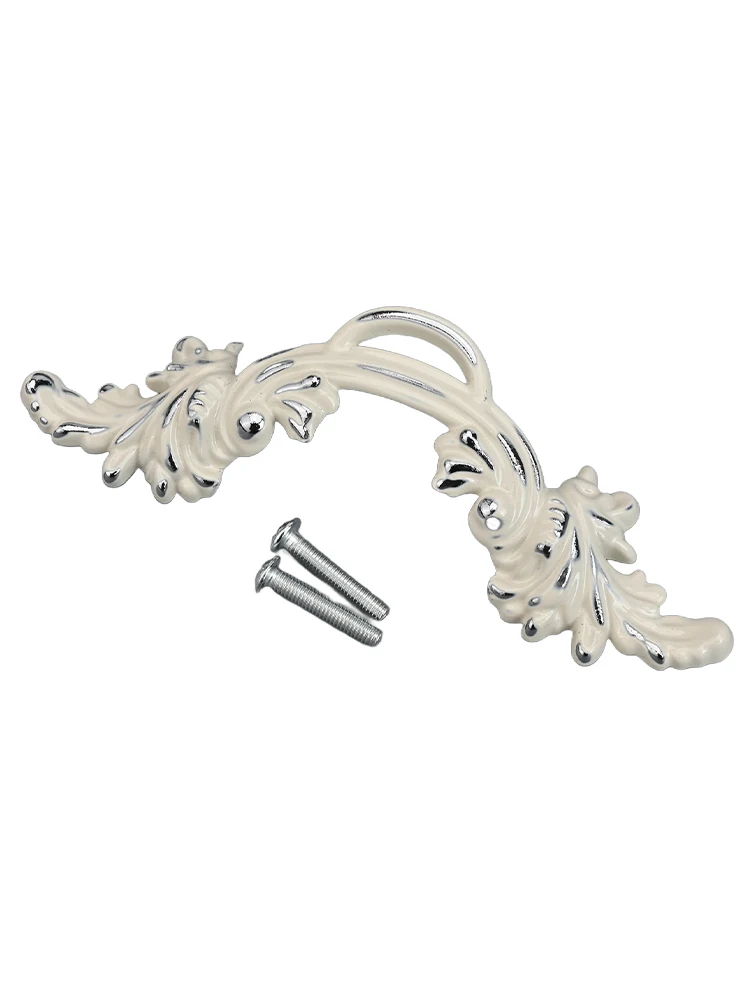 มือจับประตู มือจับเฟอร์นิเจอร์โบราณ ของตกแต่งบ้าน การเพิ่มประสิทธิภาพเฟอร์นิเจอร์ ทําความสะอาดง่าย กระบวนการชุบด้วยไฟฟ้า รวมถึงสกรู