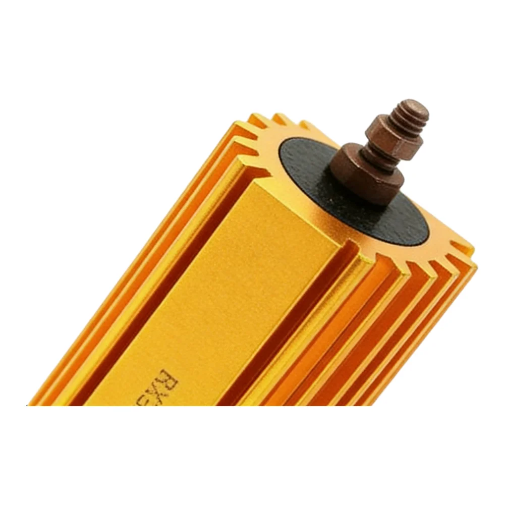 200W 1R 2R 4R 8R Metal Resistor Aluminum Power Resistor for Use with Tube Amps and High Demand Electronic Equipment Testing