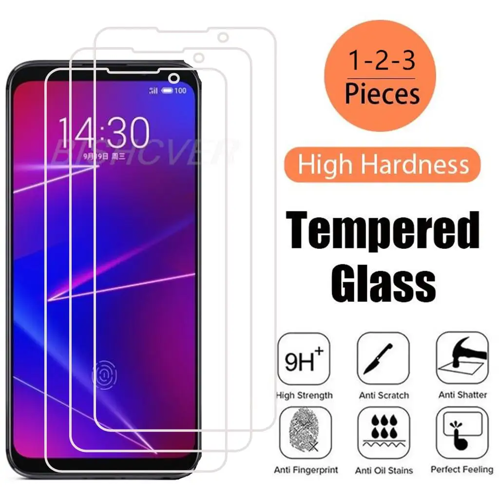 9H Tempered Glass For Meizu 16 Plus 16X 16XS 16T 16 th Plus 16S Pro Screen Protector Pro 6 7 Plus Safety Protective Glass Film