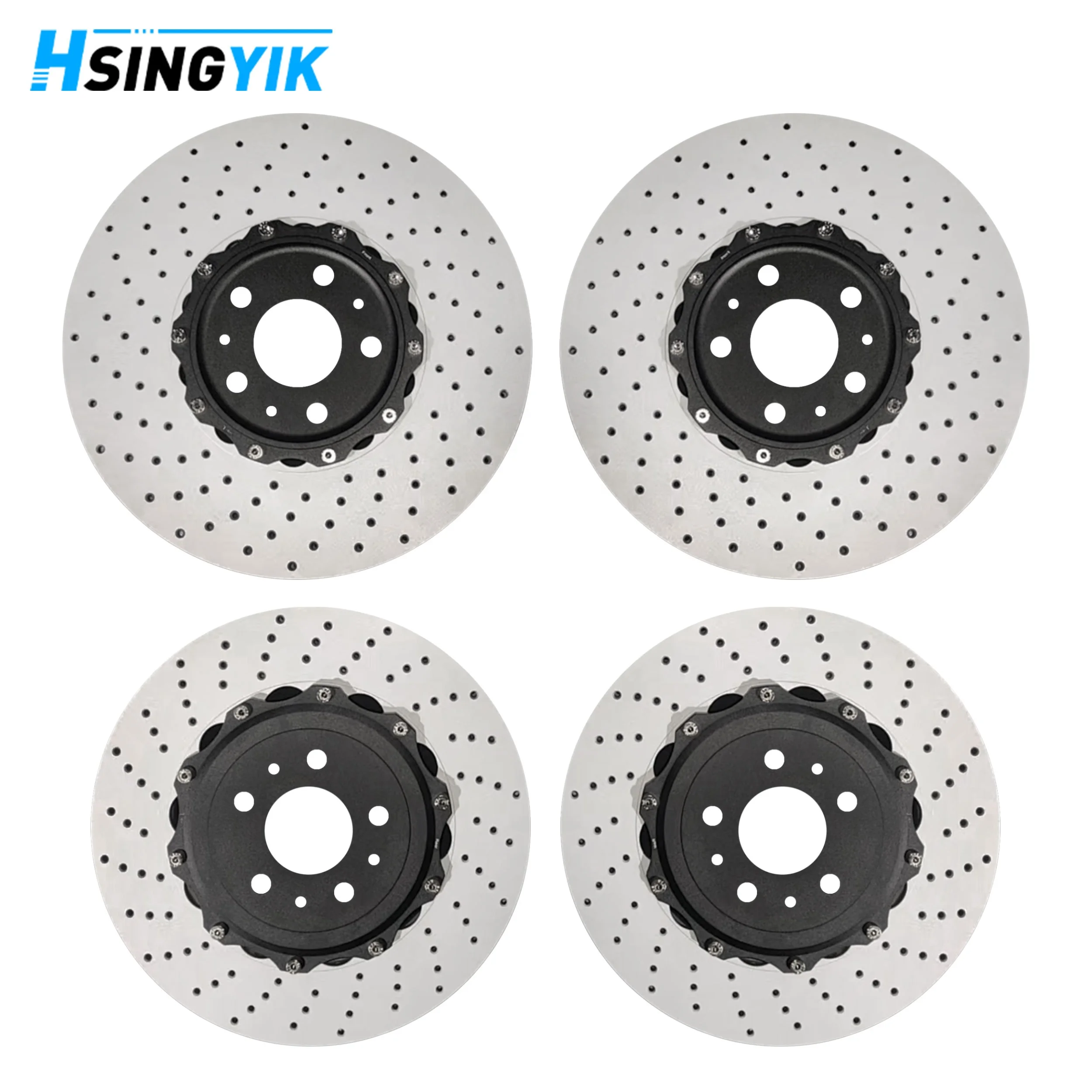 2280579 84023643 OEM Front Carbon Ceramic Brake Converted to Steel Brake Disc Rotor for Chevrolet Corvette C6 ZR1 Z06 394MM