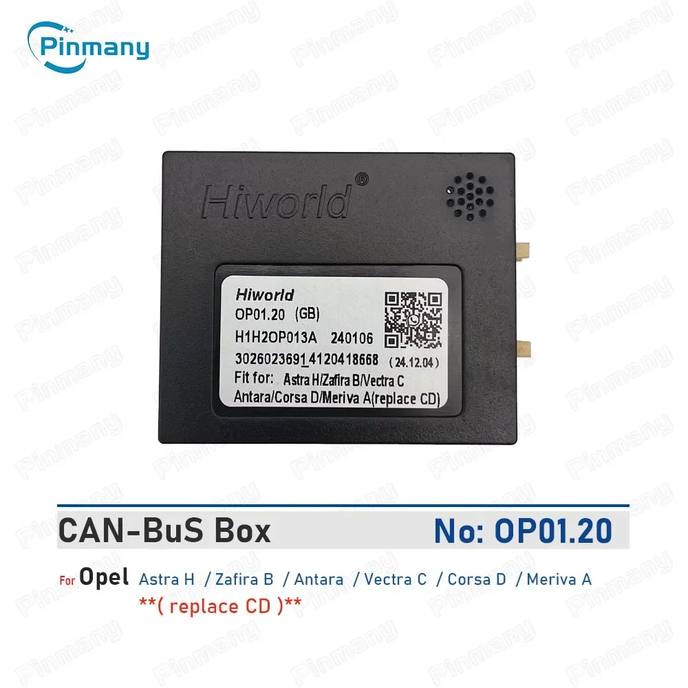 Car Stereo CANBus Decoder Android Radio Hiworld CAN Bus Adapter OP01 for Opel Astra H Zafira B Antara Vectra C Corsa D Meriva A