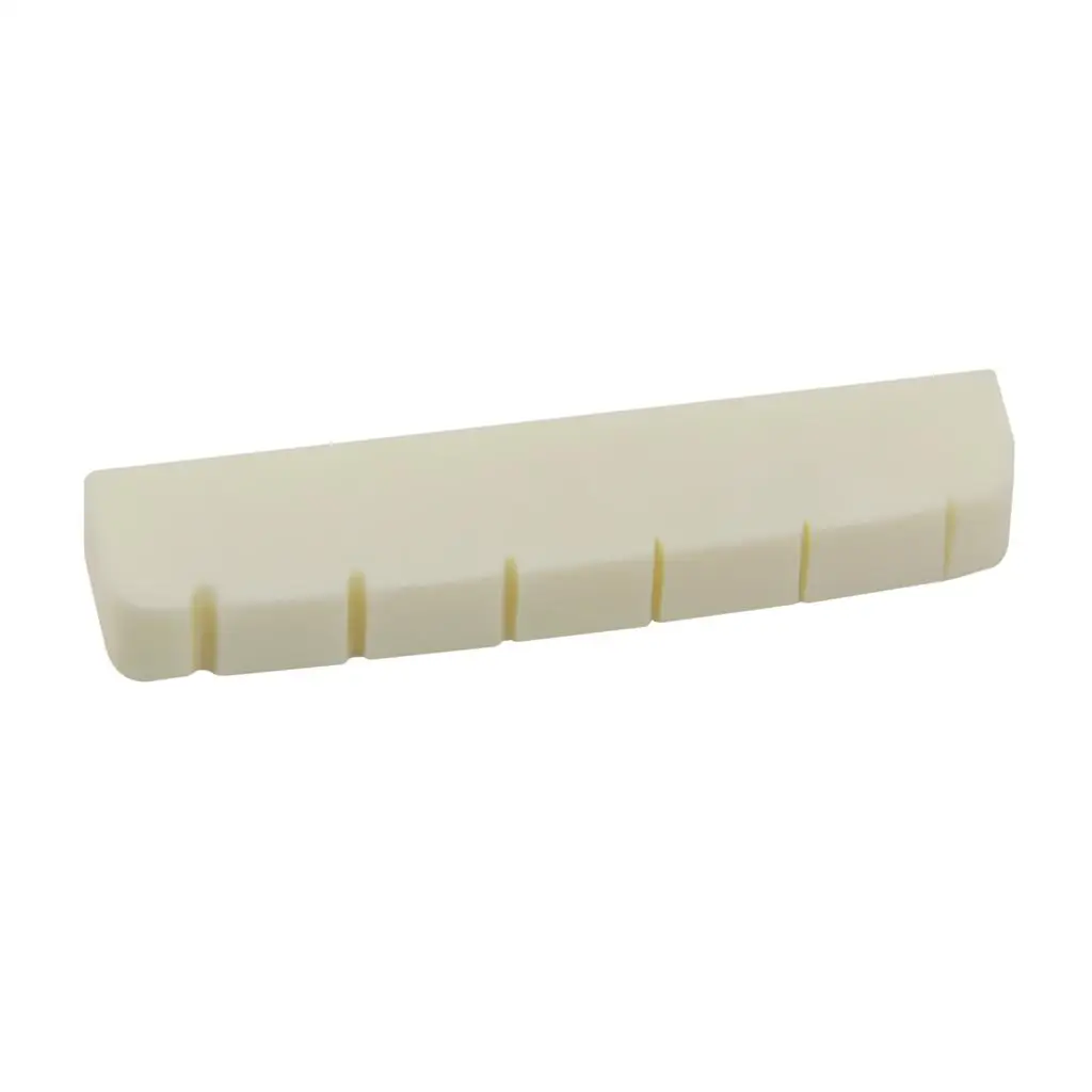 Replacement Slotted Bone Nut Guitar Part Buffalo Bone Accessory for LP Model Electric Guitar