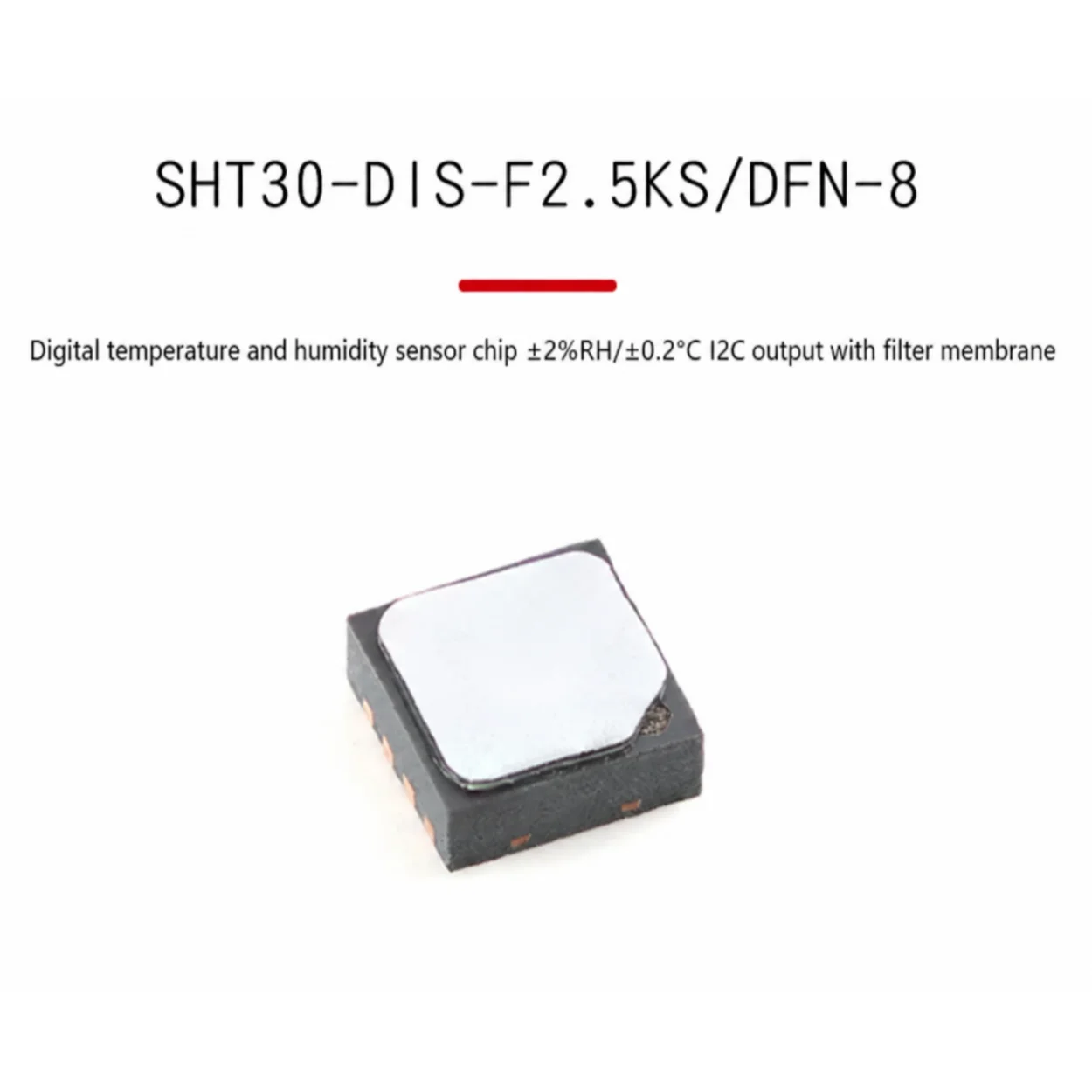 1/5/10pcs Original Genuine SHT30-DIS-F2.5KS DFN-8 Digital Temperature and Humidity Sensor Chip I2C Output