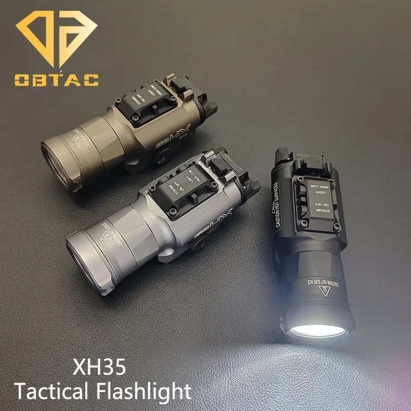 

Sotac Tactical SF XH35 X300 X300U Ultra X300V Flashlight LED White Light Constant/Strobe Hunting Scout Light Fit 20mm Rail