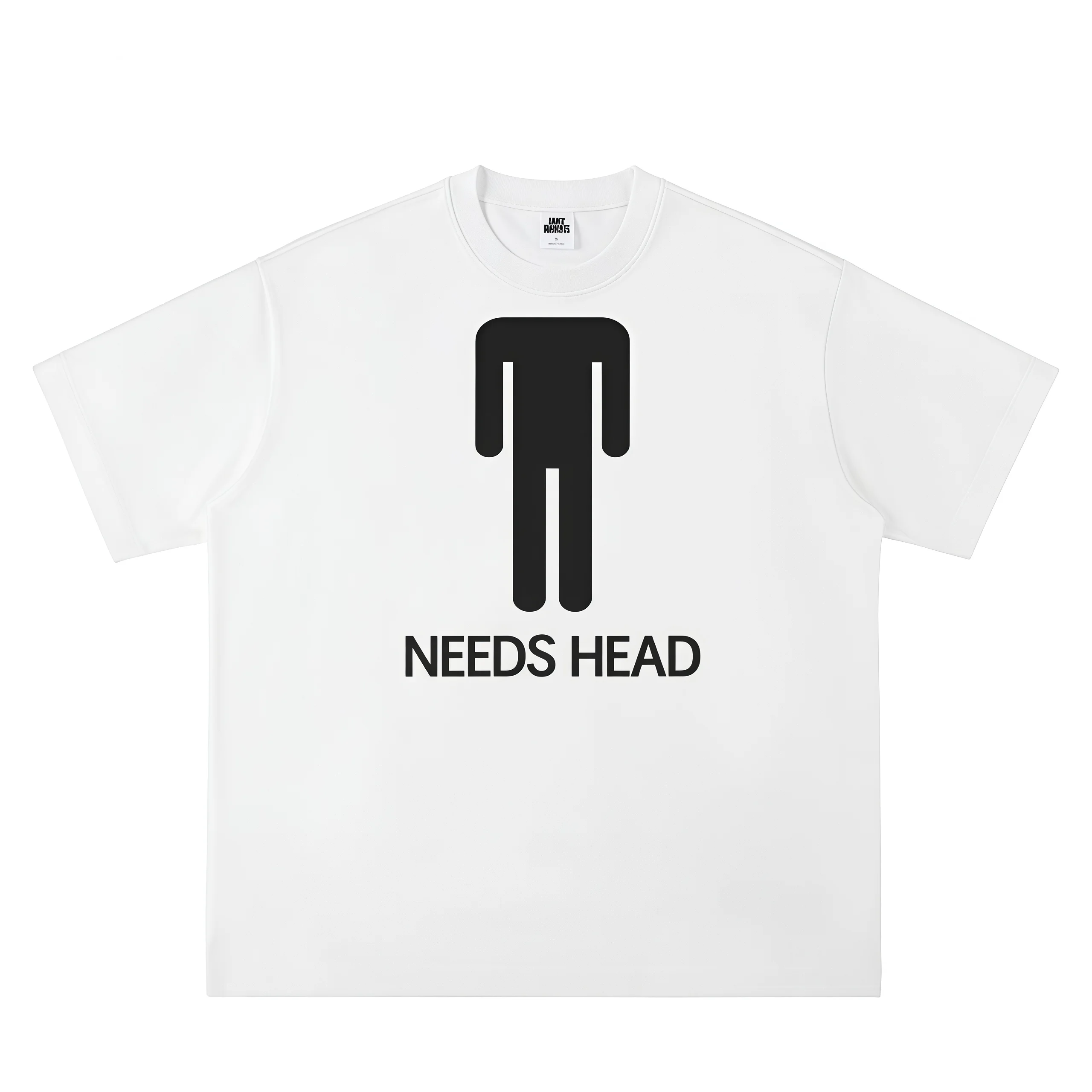 Slogan para camisetas de manga corta: Camisetas de manga corta UDG de cuello redondo, informales y personalizadas, de algodón puro para hombre y mujer