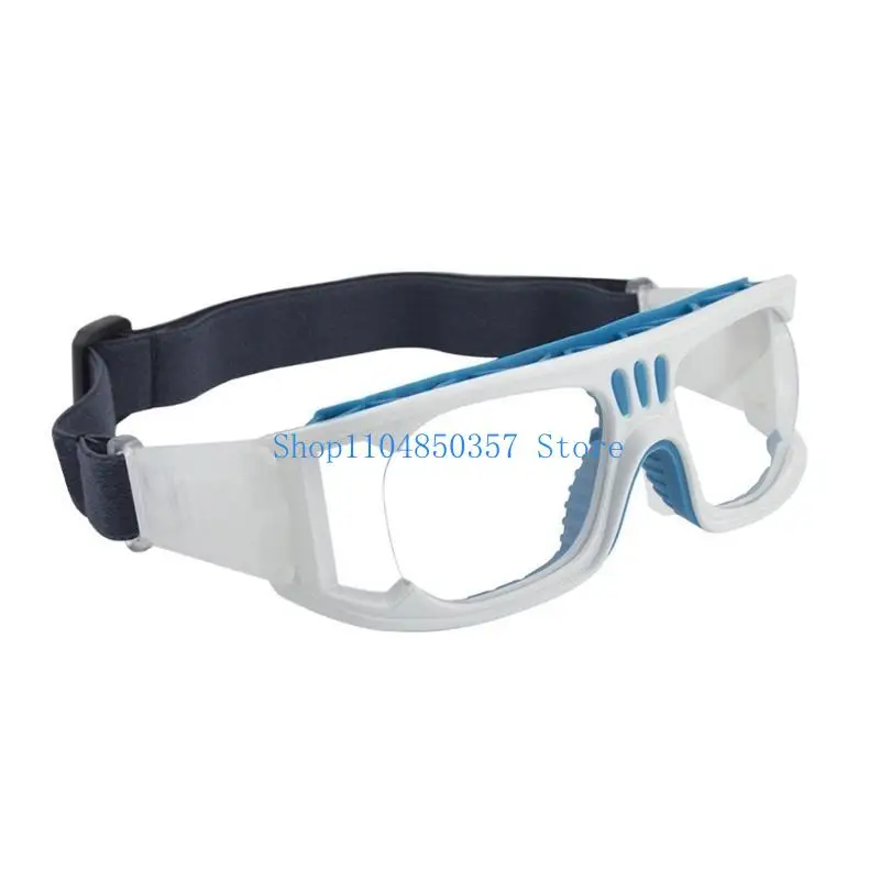 5asd نظارات رياضية واقية نظارات السلامة نظارات السلامة حزام قابل للتعديل لكرة السلة كرة القدم الرياضة عدسة قابلة للاستبدال