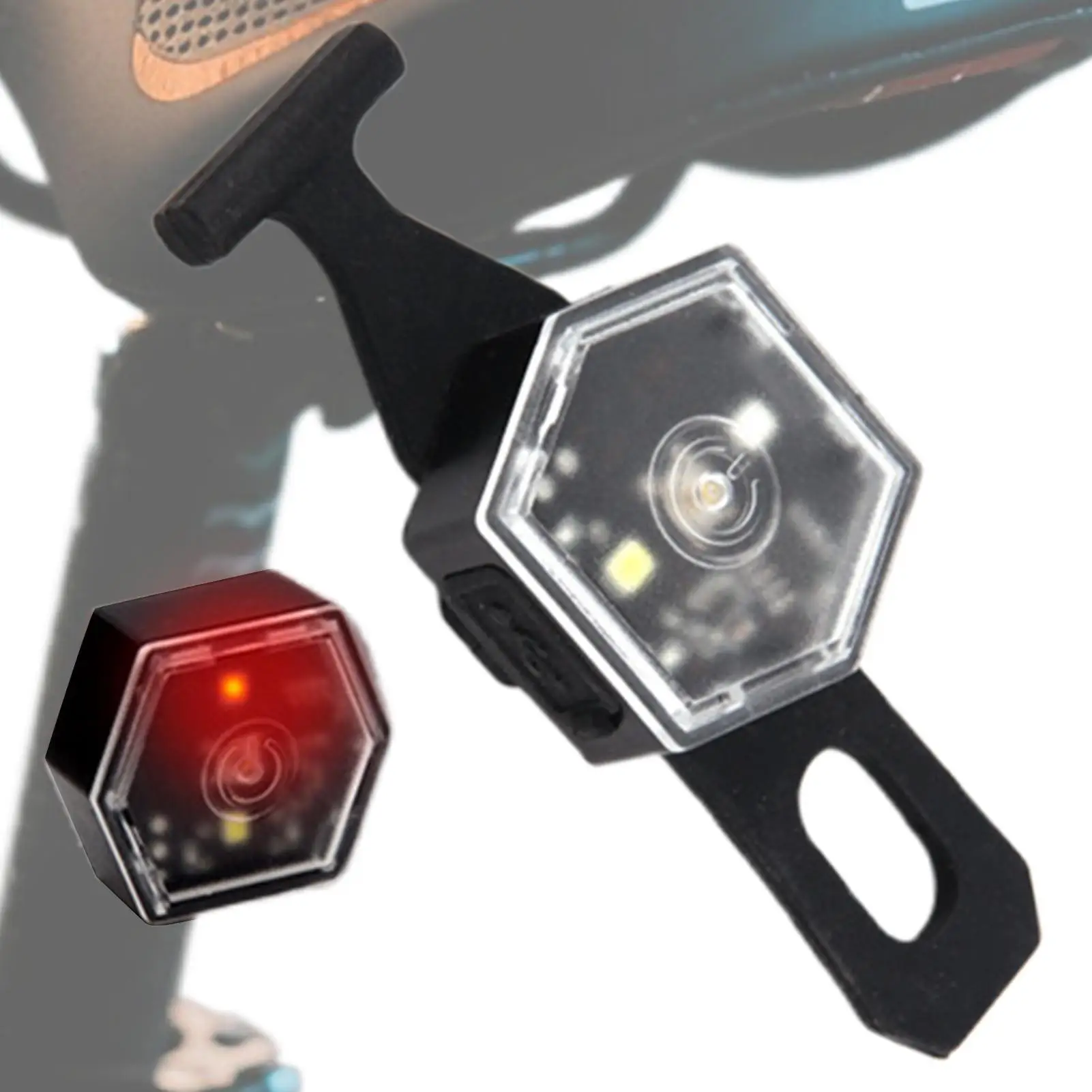 

LED Safety Light Shockproof Running Lights For Runners Weather-Resistant Lightweight Cycling Lamp Long-Lasting Safety Lighting