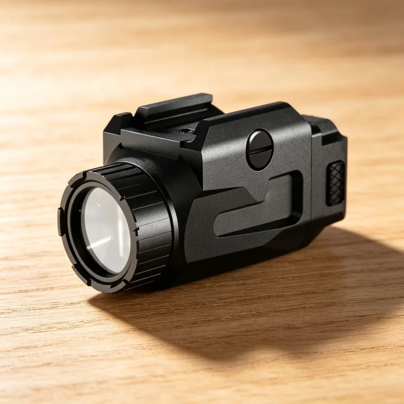 800LM LED Torch High Bright Flashlight USB Rechargeable 20MM Picatinny Rail Quick Release Holder Bracket