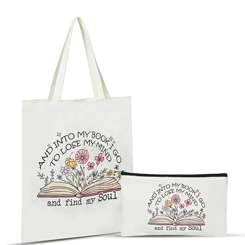 e-SPC4  Canvas Tote Bags for Women Aesthetic